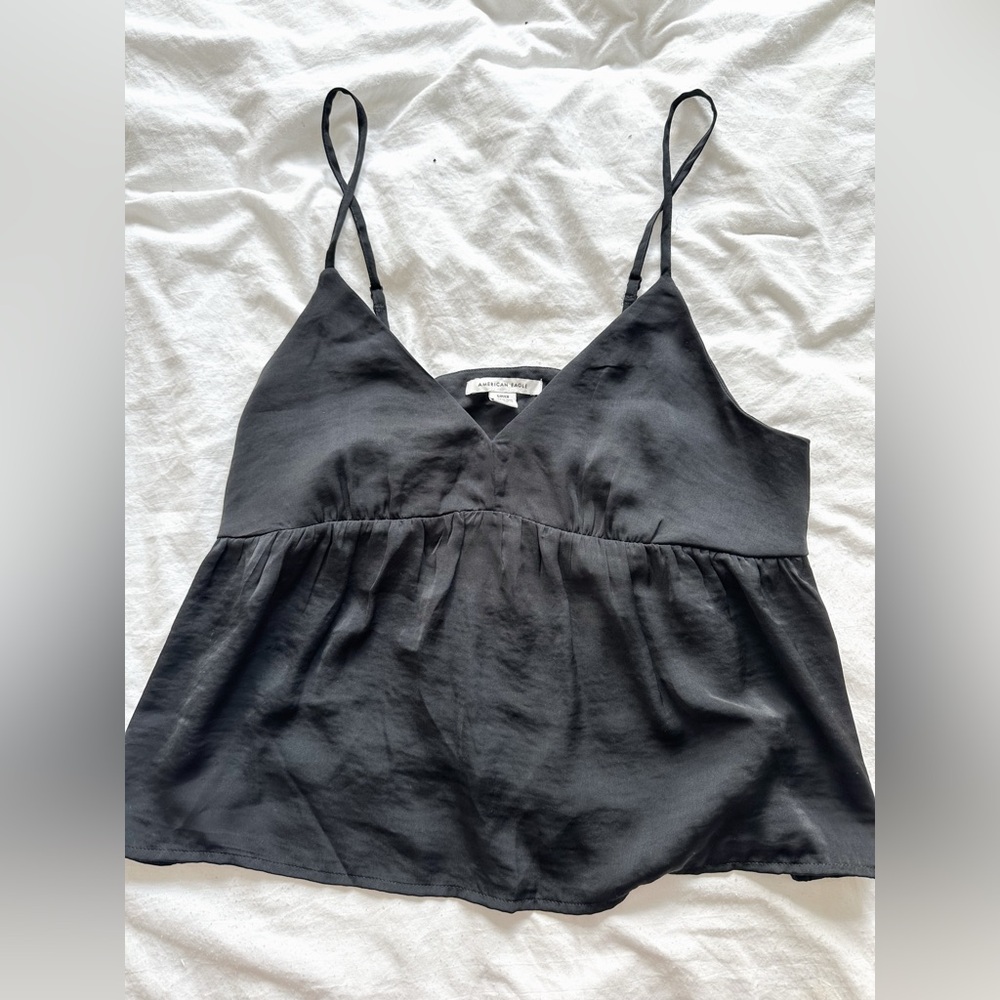 American Eagle Outfitters Black Camisole Top